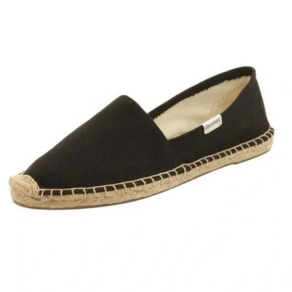 NWT SOLUDOS The Original Dali Women's Black Espadrille Shoes - Picture 10 of 12